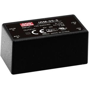 Mean Well IRM-05-3.3 AC/DC-printnetvoeding 3.3 V/DC 1.25 A 4.1 W