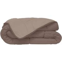 HUDSON microvezel licht dekbed 200g / m² 140x200cm taupe en linnen