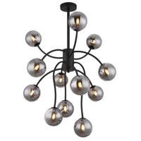 Globo Zwarte plafondlampRiha 12-lichts - 56133-12D