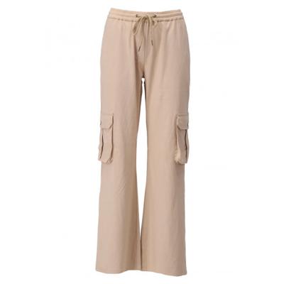 K Design - Beige | Dames | Broek | Beige | 3XL | regular | Kamst mode