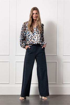 Lexie bnd denim trousers - dark blue/black - 13065