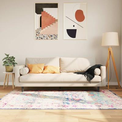 VidaXL Vloerkleed wasbaar anti-slip 120x180 cm meerkleurig