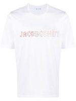 Jacob Cohën t-shirt en coton à logo imprimé - Blanc