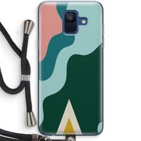 Noor B: Samsung Galaxy A6 (2018) Transparant Hoesje met koord