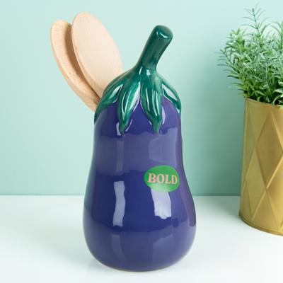 Aubergine Kookgereihouder