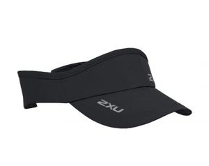 2XU Run Visor zonneklep zwart