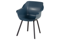 Sophie Element armchair steel blue