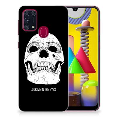 Silicone Back Case Samsung Galaxy M31 Skull Eyes Silicone Back Case Samsung Galaxy M31 Skull Eyes