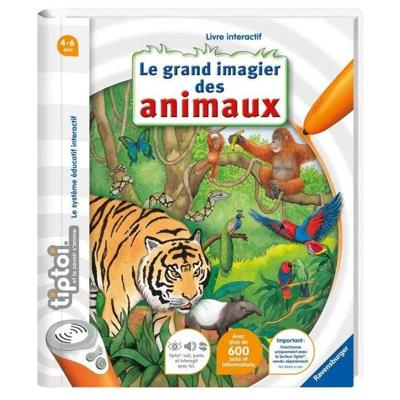 tiptoi, Interactief boek, Het grote dierenprentenboek, 4 jaar, 13099000, Ravensburger