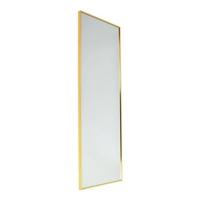 Fragix York Passpiegel - Goud - Aluminium - 120x40