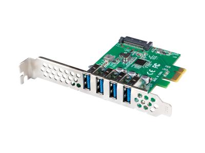 Lanberg PCE-US3-004 interfacekaart/-adapter Intern USB 3.2 Gen 1 (3.1 Gen 1)