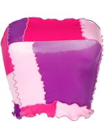 sherris haut bandeau à design colour block - Rose