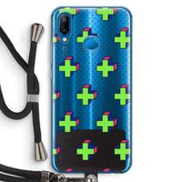 8-bit N°10: Huawei P20 Lite Transparant Hoesje met koord