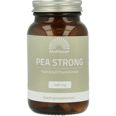 Mattisson PEA strong 400mg zuivere palmitoylethanolamide Mattisson PEA strong 400mg zuivere palmitoylethanolamide