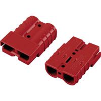 TRU COMPONENTS 50A-hoogstroom-batterijconnector Rood Inhoud: 1 stuk(s) - thumbnail