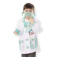Dokter verkleedkleding voor kinderen One size  -