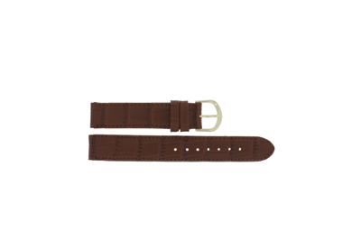 Horlogeband Universeel 62248.23.18 Leder Cognac 18mm