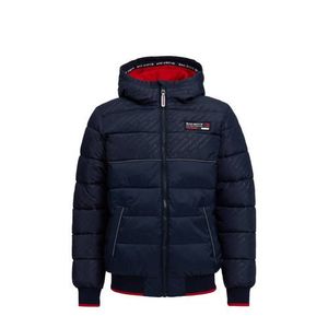 WE Fashion gewatteerde winterjas donkerblauw