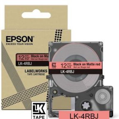 Epson LK-4RBJ Zwart, Rood