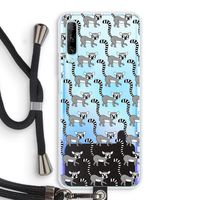 Makis: Huawei P Smart Pro Transparant Hoesje met koord