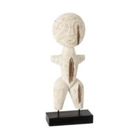 J-Line figuur primitief wit 35 cm | 3 stuks