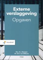 Externe verslaggeving (Paperback) Externe verslaggeving (Paperback)