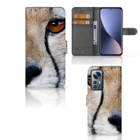 Xiaomi 12 Pro Telefoonhoesje met Pasjes Cheetah