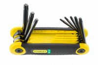 Stanley handgereedschap Stiftsleutelset Torx 8 delig - 2-69-266 Stanley handgereedschap Stiftsleutelset Torx 8 delig - 2-69-266