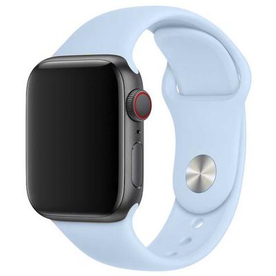 Apple Watch Ultra 3 Bandje Savro - Siliconen - Sky Blue -