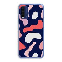 Memphis Shapes Pink: Xiaomi Redmi 9T Transparant Hoesje