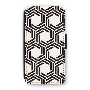 Geometrisch patroon: iPhone 12 Pro Flip Hoesje