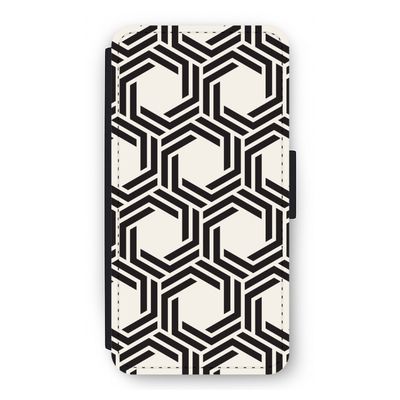 Geometrisch patroon: iPhone 12 Pro Flip Hoesje