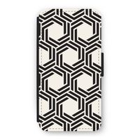 Geometrisch patroon: iPhone 12 Pro Flip Hoesje