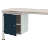 Manuflex ZB4963.7016 Behuizing onderbouw universele stationair, gebruiksh. 500 mm met 1 deur links draaiend. Voor tafel diepte 800 mm