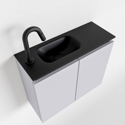 Toiletmeubel Mondiaz Ture | 60 cm | Meubelkleur Cale | Eden wastafel Urban Links | 1 kraangat