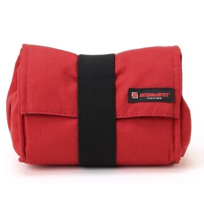 Artisan & Artist ACAM 76 canvas pouch red