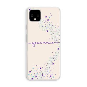 Sterren: Pixel 4 XL Transparant Hoesje