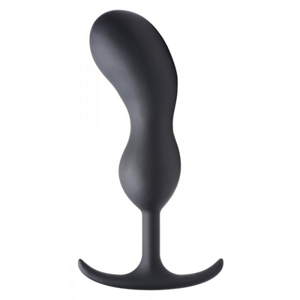 XR Brands Premium Silicone Weighted Prostate Plug - Extra Large