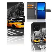 Xiaomi 13 Flip Cover New York Taxi