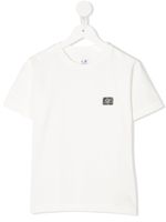 C.P. Company Kids t-shirt à patch logo - Blanc