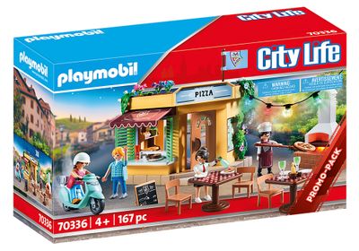 Playmobil City Life Pizzeria met terras 70336