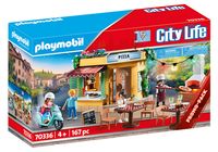 Playmobil City Life Pizzeria met terras 70336 - thumbnail