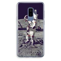 Spaceman: Samsung Galaxy S9 Plus Transparant Hoesje - thumbnail