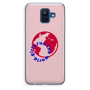 Run The World: Samsung Galaxy A6 (2018) Transparant Hoesje