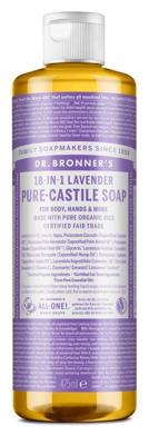 Dr Bronners Liquid soap lavendel 475 Milliliter