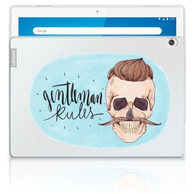 Tablet BackCover Lenovo Tab M10 Gentleman Skull Tablet BackCover Lenovo Tab M10 Gentleman Skull