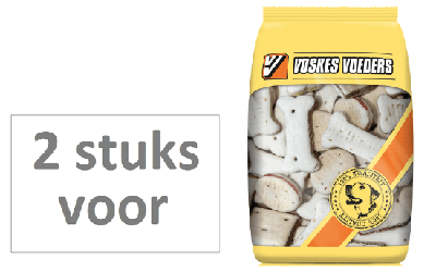 2 stuks! hondenvoer merg gold mix - Voskes