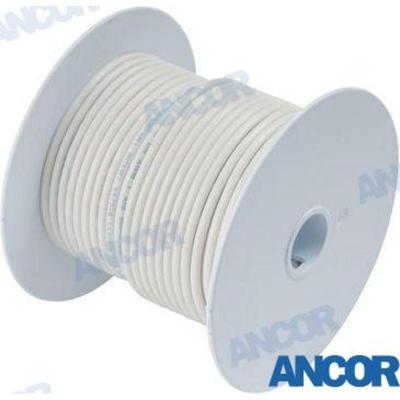 AM100910 - MARINE KABEL 18 AWG (0,8 mm) Wit - 30