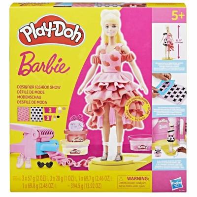 Plasticine Spel Play-Doh Barbie Designer Fashion Show Multicolour