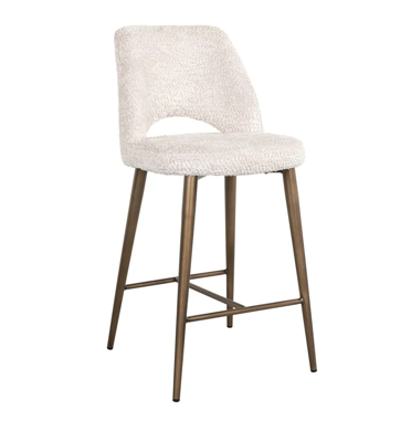 Barstoel Delphine Lovely Cream - Laag